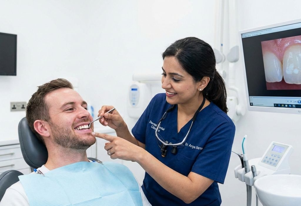 Manchas blancas en los dientes